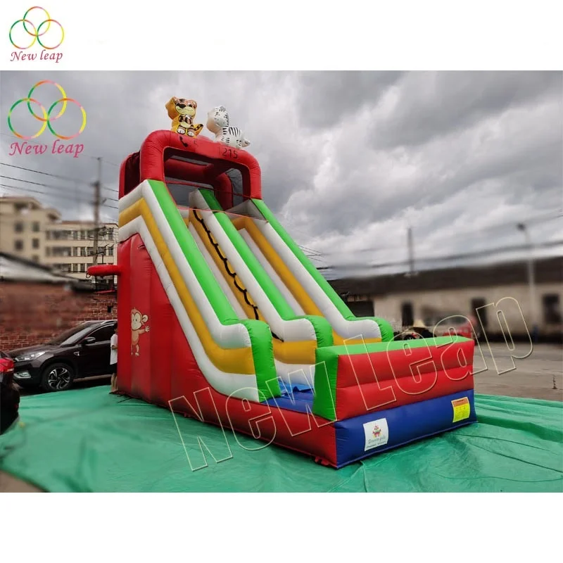 waterslide inflatable water slide large inflatable dry slide kids