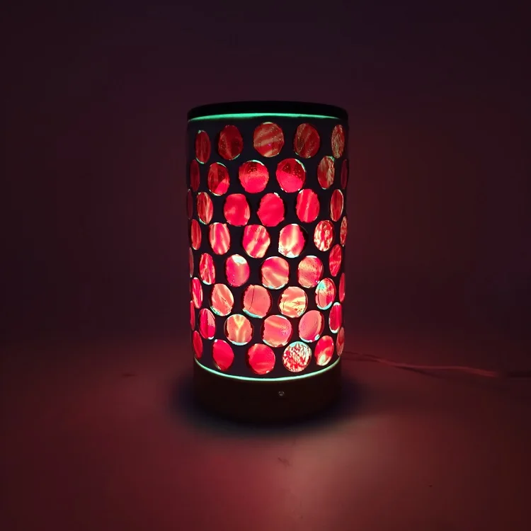 NEW Ceramic Aroma Diffuser Machine Office Ceramic Home Mini Essential Oil Moisturizing Button Aromatherapy Humidifier Decor