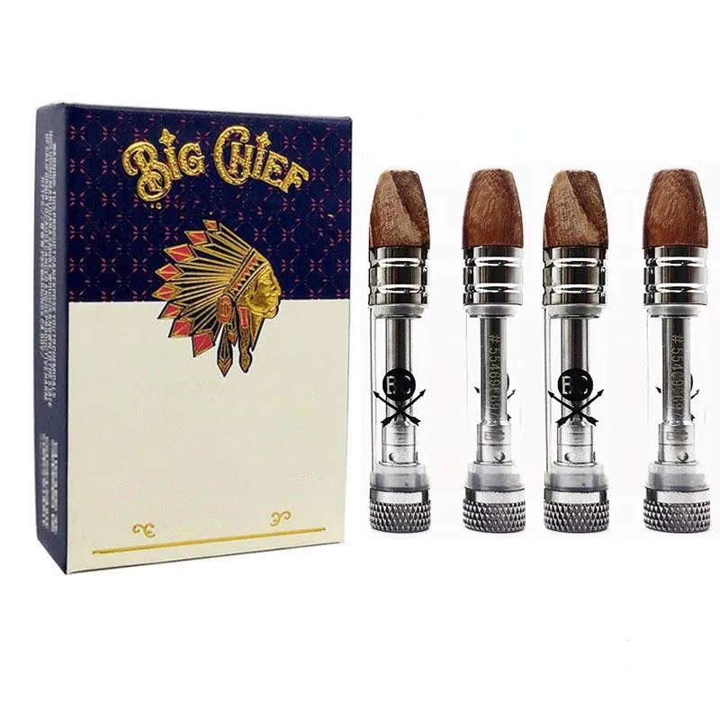 Горячая Распродажа пустой картридж большой деревянный наконечник 1,0 мл керамическая катушка картридж для вейпа Быстрая доставка