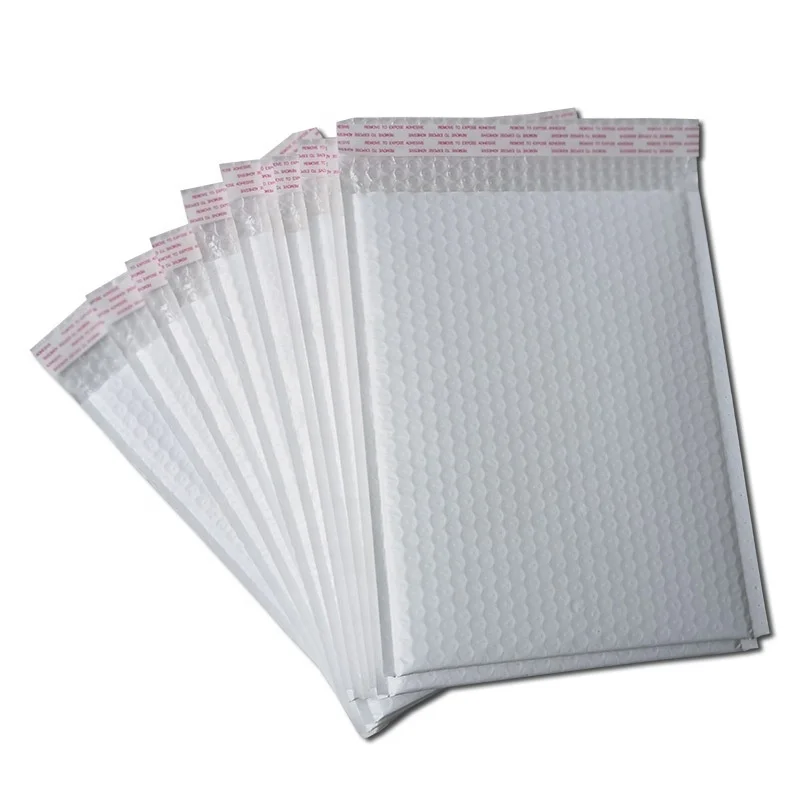 
White bubble biodegradable bubble envelopes wrap bubble mailer wholesale 
