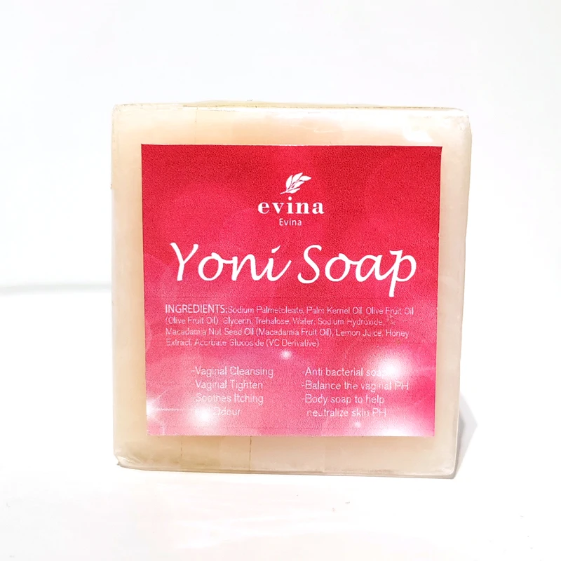 Natural Handmade Rosa Virginity Yoni Soap Bar Feminine tightening Rose Lavender Essential Oil Yoni Bar