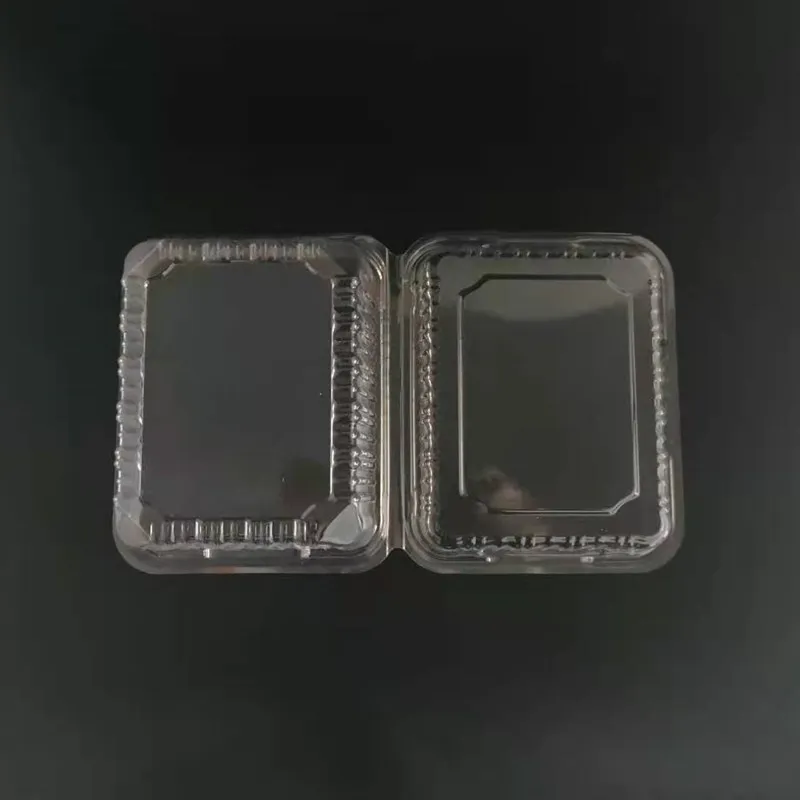  Одноразовые пластиковые коробки для торта черники