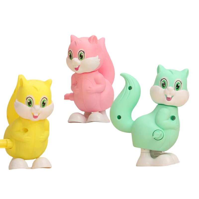 Cute Little Hot Honeybee Wind-Up Toy Funny Cartoon Animal Game & Educational Puzzle for Kids Spring Puzzle Plastic Toy