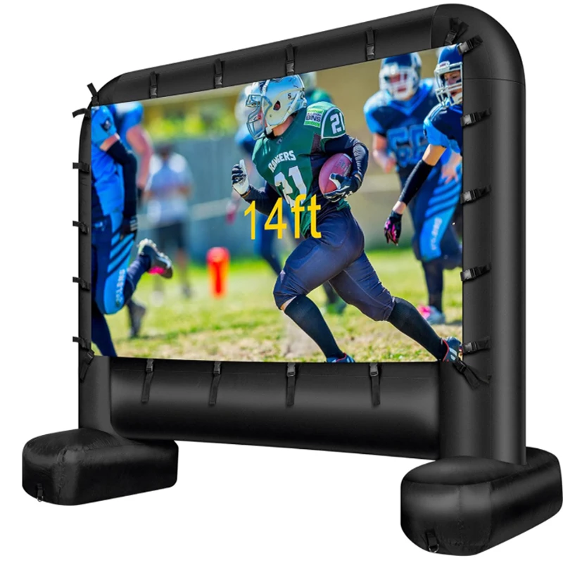 16ft Movie Screen Giant inflatable Cinema Screen / Outdoor Inflatable Screen For Sale