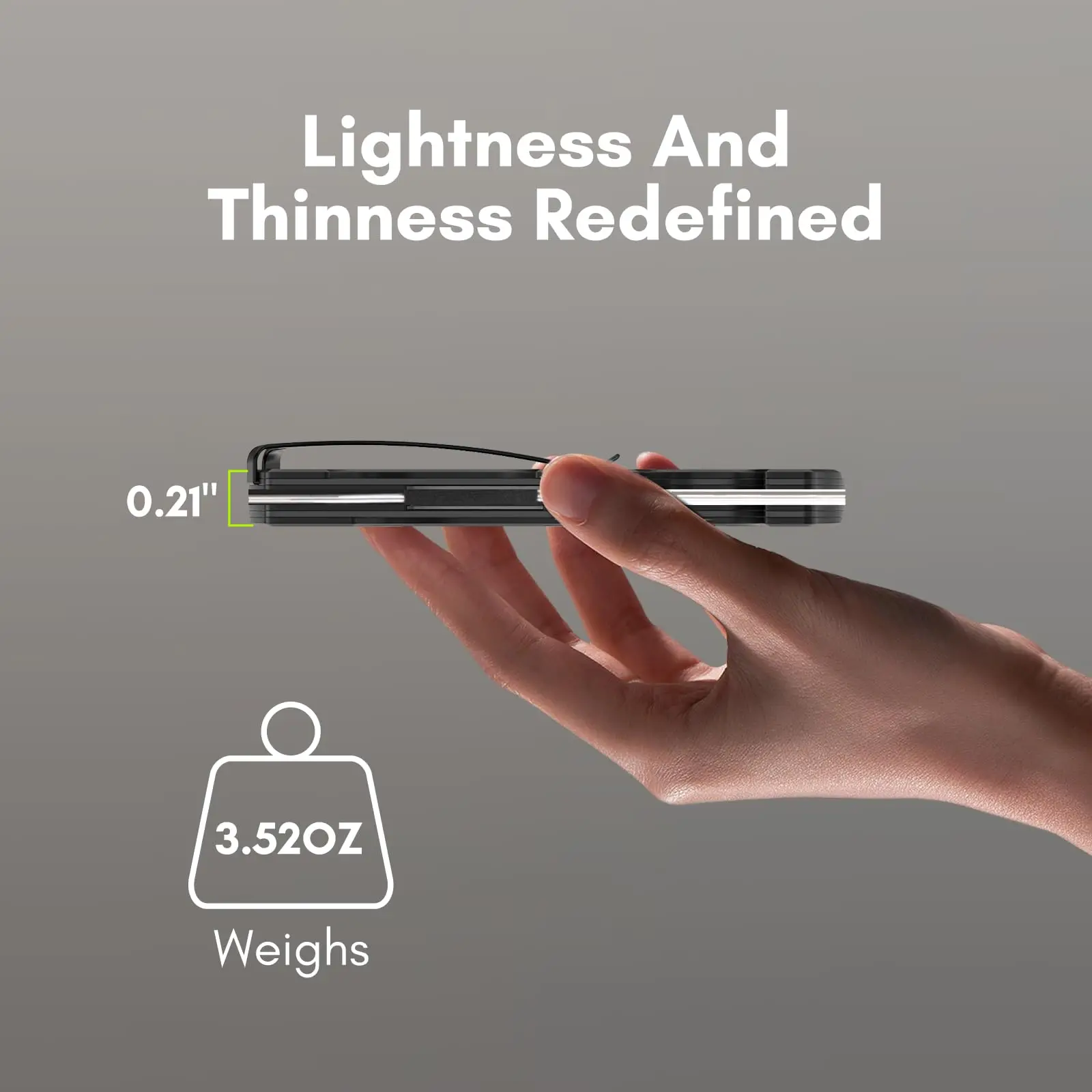 Slim Tactical Wallet RFID Blocking Minimalist Credit Card Holder with Aluminum Money Clip Carbon Fiber Wallets for Men