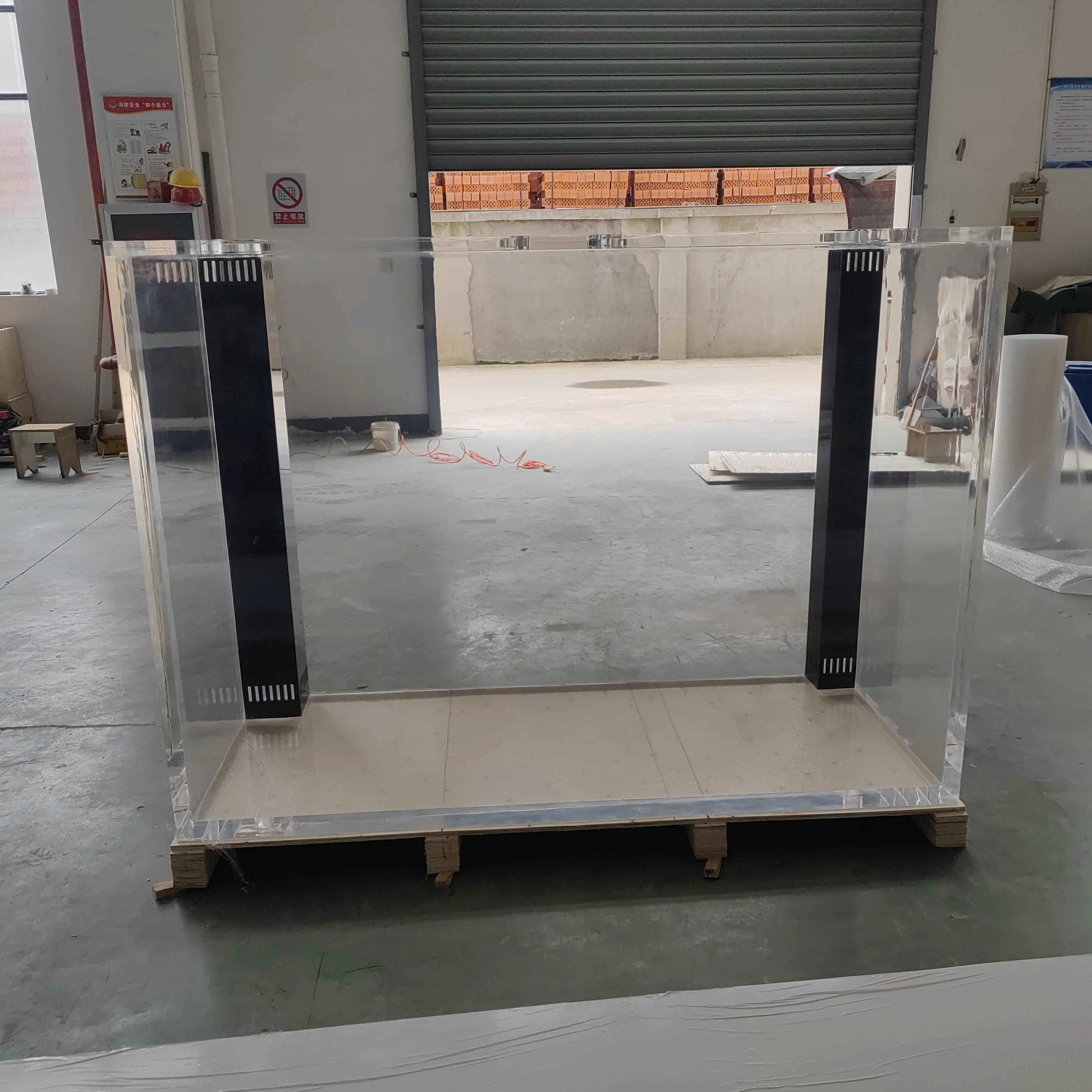 Wholesale cheap modern glass transparent aquarium board filter equipments for fish tank