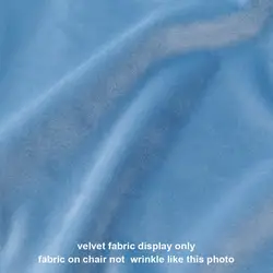 Restaurant Use Modern Dining sedie Golden Stainless steel legs Fabric Velvet Covers Dinning living room chair