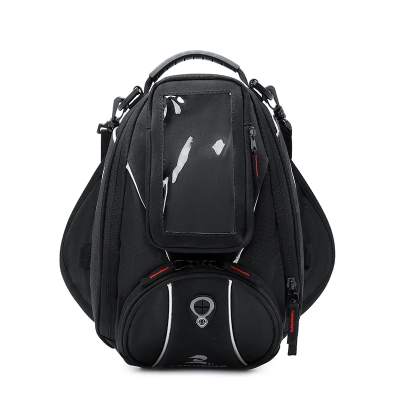 Motor Knight riding motorbike equipment shoulder bag magnet suction bag rain-proof motorcycle navigation fuel tank bag