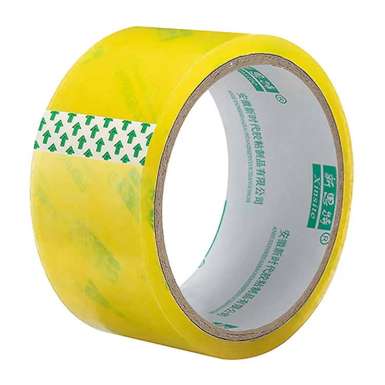 Custom  Excellent Holding Power Yellow BOPP  Packing Tape For  Cartons Sealing And Mailing