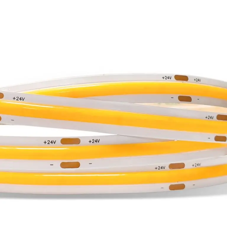 High brightness promotional price DC24V COB 320 480 CRI90 3 years led neonstrip for indoor outdoor decoration cob led strip