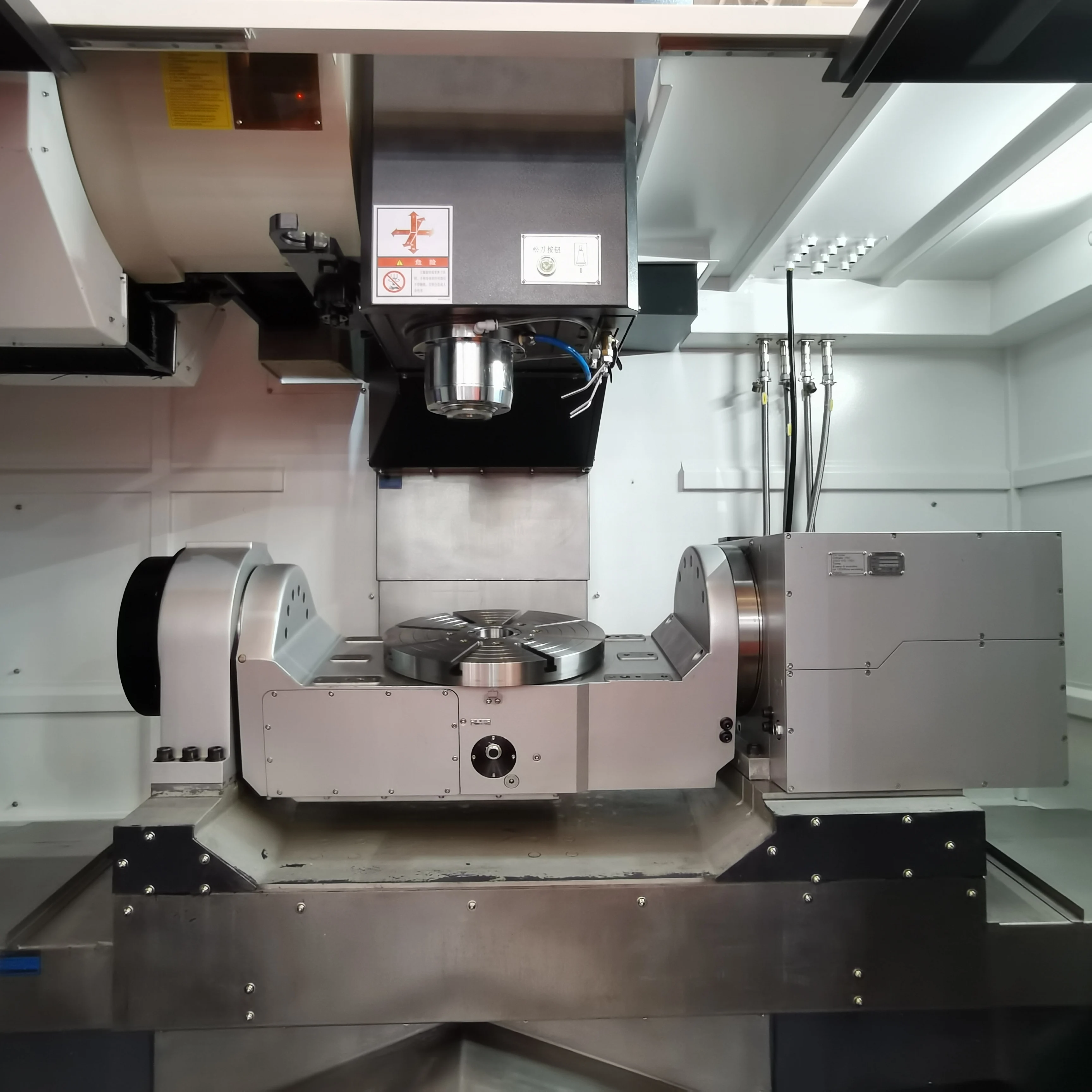 Токарный станок с ЧПУ fanuc, фрезерный станок с ЧПУ для сверления отверстий, металла, vmc EU5-700, 5 осей