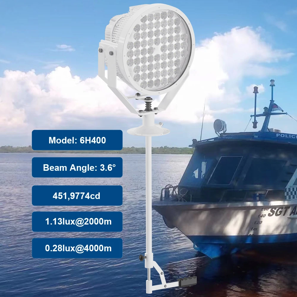 suez canal 9000lumen led super bright high power led flood light and searchlight lamp with cable and plug