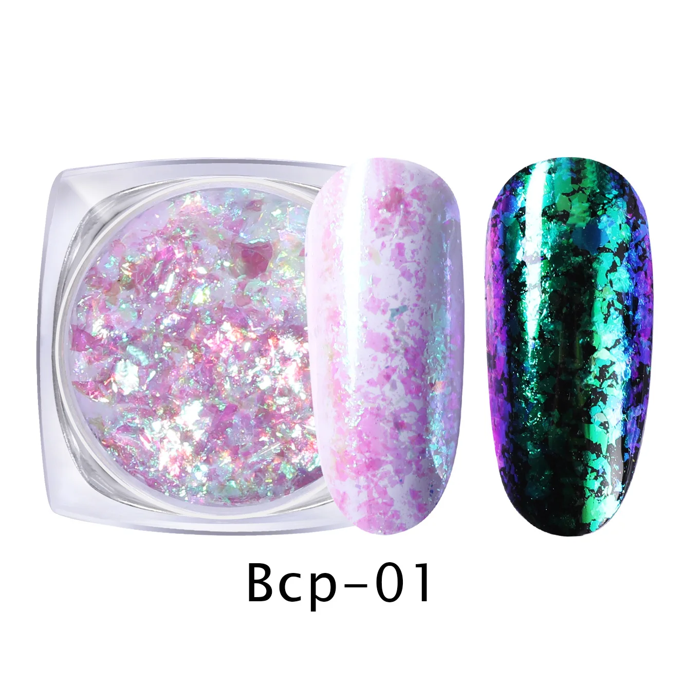 2021 Popular New Color Nail Art Powder Mix Change Color Shift DIY Chameleon Pigment