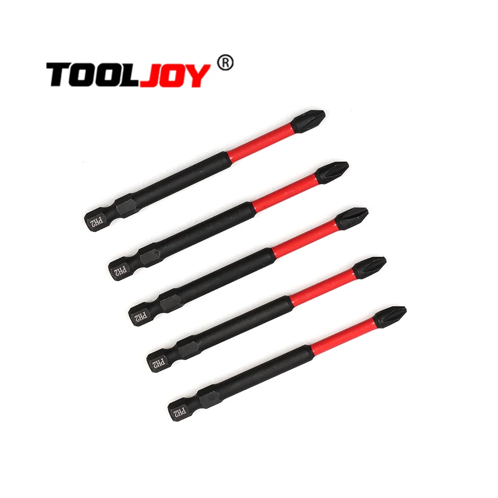 high torsion 50mm 75mm ph2 long screwdriver bits power tool