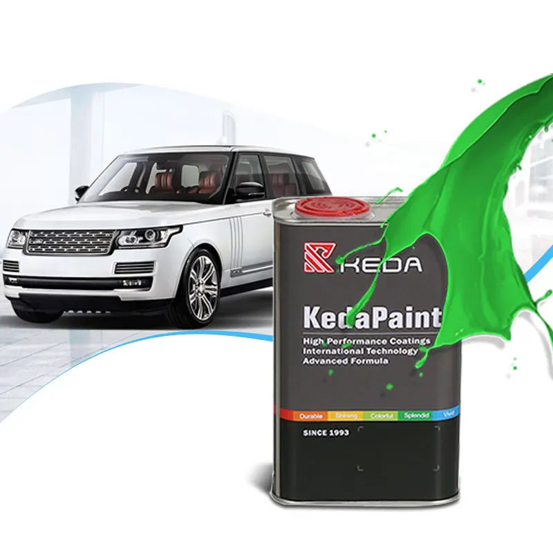 Поставщик краски Keda для повторной отделки автомобиля блестящее