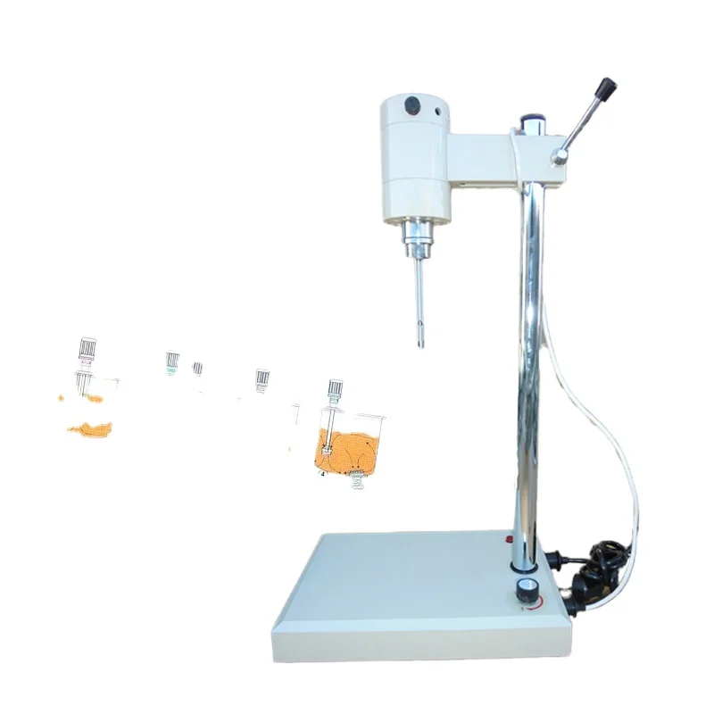 Light Convenient Lab Small Batch Emulsifying, Homogenizing Dispersing Blender Mixer Machine 800ml With Different Heads