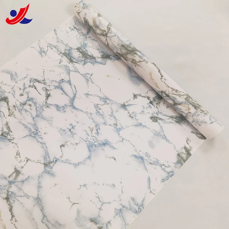 2021 newest vinyl marble wallpaper waterproof wallpaper for bathrooms self adhesive foil