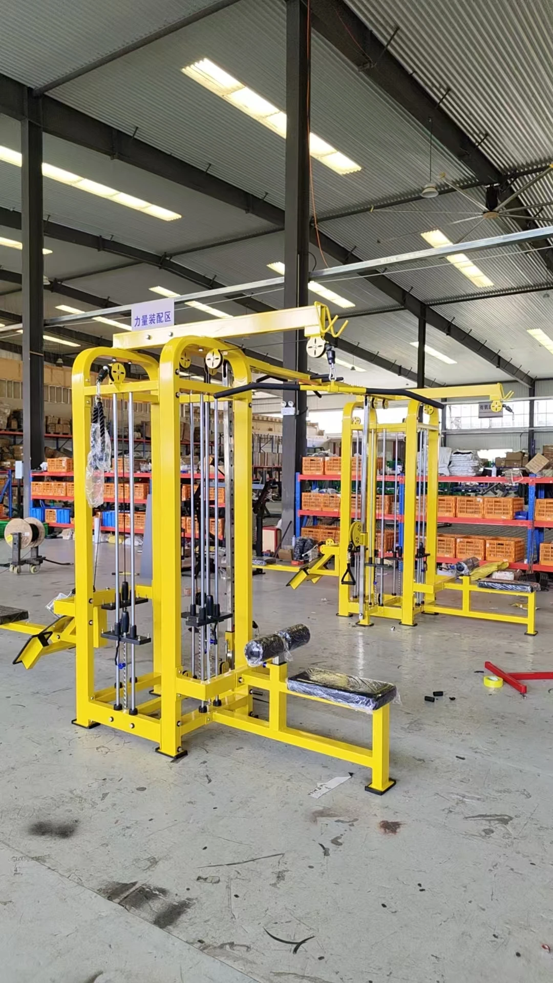 Gym equipment  Multi function Gym Press Multi cable Crossover