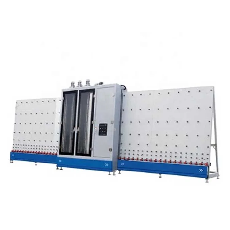 Industrial &Building Glass Cleaning Machine CNC Control Vertical Glass Washing Drying Machine