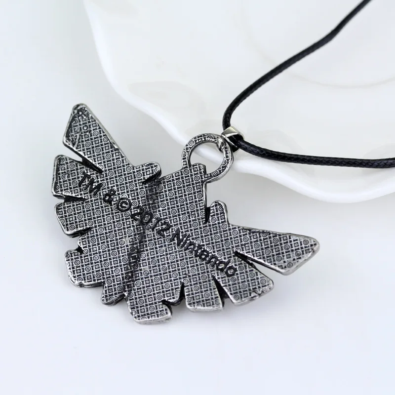 Retro Anime Game The Legend Of Zelda Exaggerated retro oil drop pendant neck chain and clavicle chain Pendant necklace