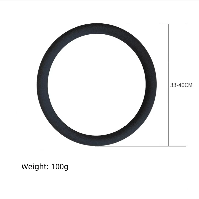 Automotive silicone steering wheel cover comfortable non-slip steering wheel protective cover universal steering wheel cover