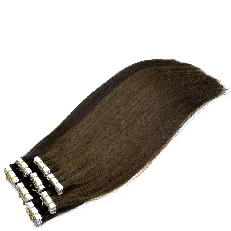 Top Quality Wholesale Price Mongolian Remy Cuticle Hair Tape In Hair Extensions