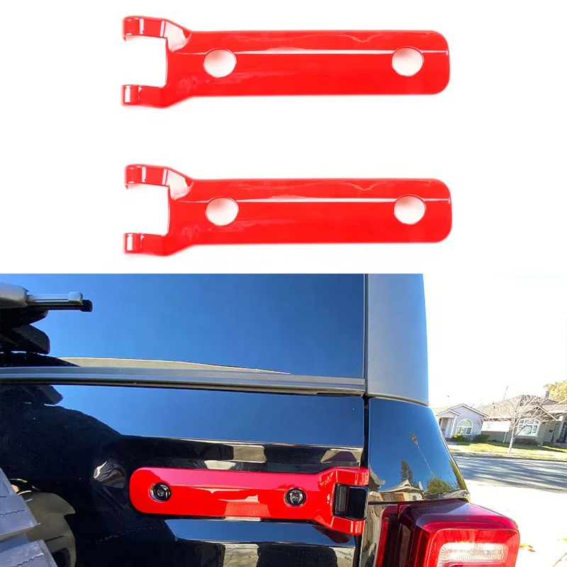 NEW Car Accessories ABS Tailgate Hinge Trim Fit for Bronco 2021 2/4door