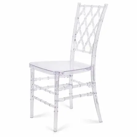 Chaise Mariage Chiavari Chairs Wholesale Sillas Para Eventos Resin Lattice Back Tiffany Acrylic Wedding Chairs For Events