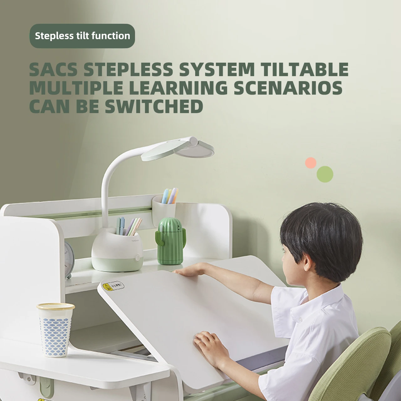 Children Furniture adjustable Study table And Chair Set for kids