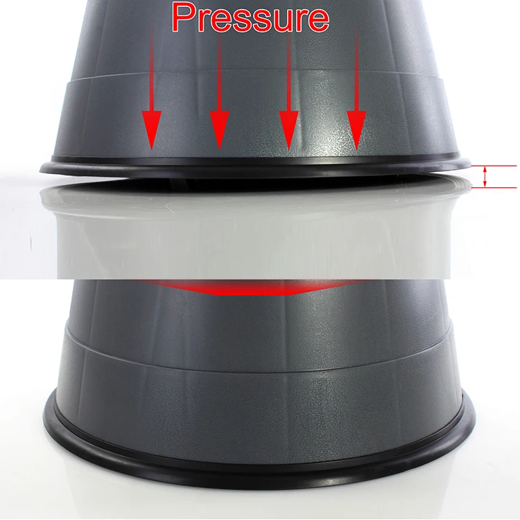 Hot selling Heavy load Holds 350 lbs Two Step Steel Step Stool for elderly adults kids children