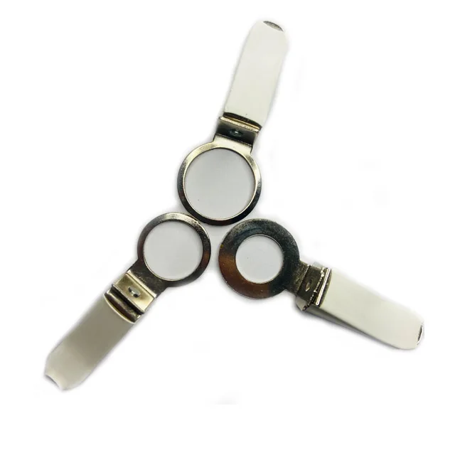 Ring Head White Car Air Vent Clips Car Auto Air Outlet Clipts