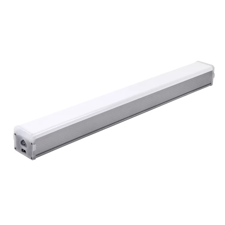 Fashion design 4ft 8ft 60w 80w shop led integrated light aluminum housing PC cover 6500k linkable t5 led tube light fixture
