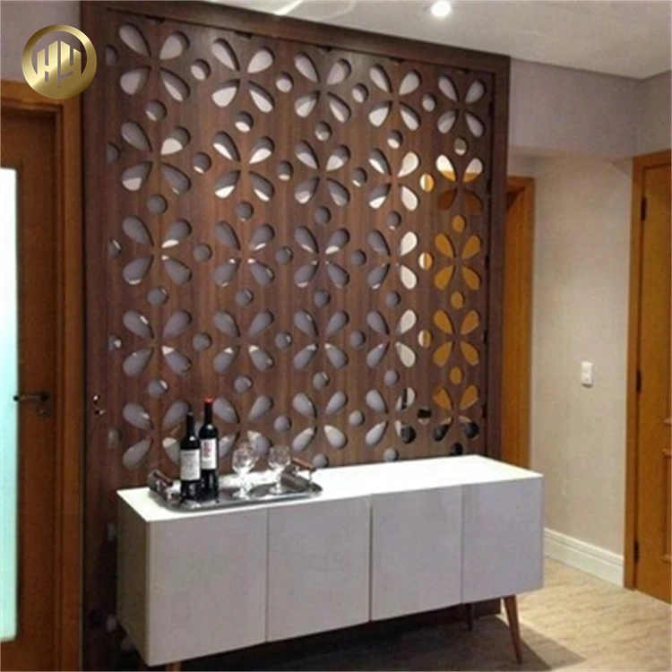 Home Decoration Weathering Resistant Steel Modern Room Divider Decorative Metal Screen