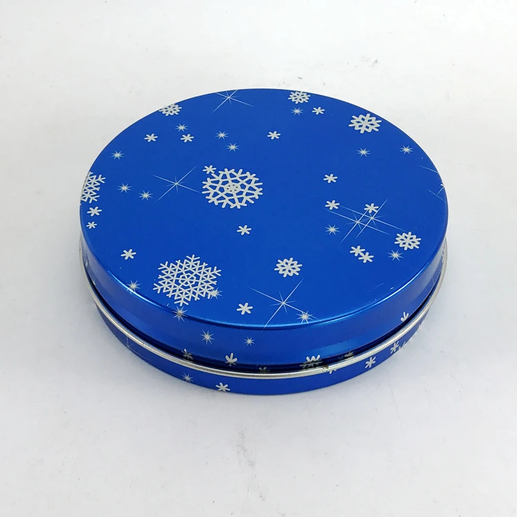 OEM 10g 20g Customized Food Grade Round Spices Can Incense Cosmetics Tin Packaging Box