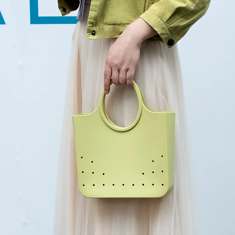 Women Bag Handbags Silicone Pvc Jelly Purse Ladies Woman Hand Bags Candy Jelly Bag Shoulder Cross Body Luxury