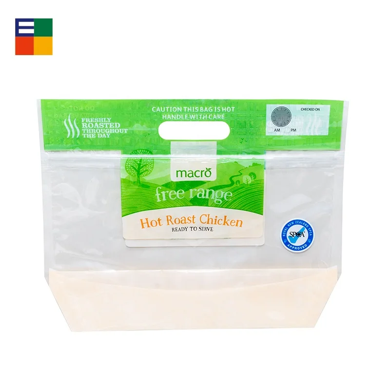 Custom Printed Food Grade Plastic Packaging  Bag Stand Up Ziplock Pouch Pork Beef Food Bags