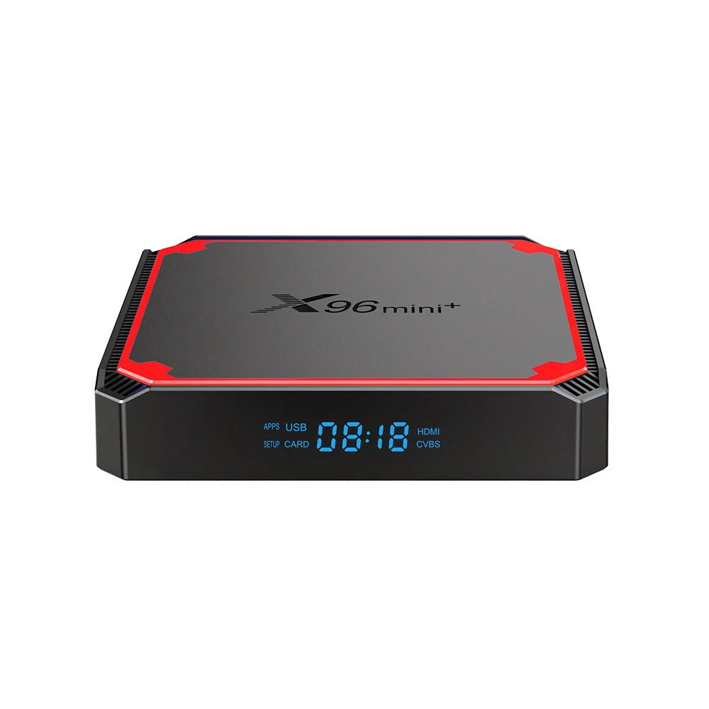 Shizhou Tech X96 mini+ S905w4 2G 16G Android 9.0 TV Box AMlogic S905W4 Quad core 2.5G+5G Dual WIFI Smart set top box