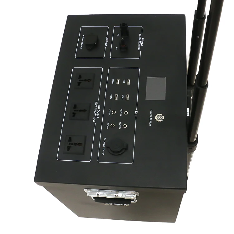 Outdoor Camping Use 5000W Portable Power Station Solar Enenrgy Generator Lifepo4 Battery Power Station With Solar Panel