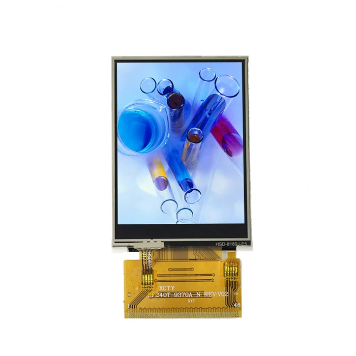 DAS Hot Sale 2.2 inch TFT LCD display 240x320 resolution Transmissive 65K colors RHos  RGB Interface for screen