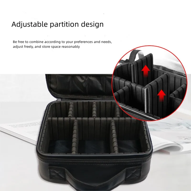 Large Makeup Travel Bag Organizer Makeup Case Portable Professional Cosmetic Brush Makeup Supplies Storage Box