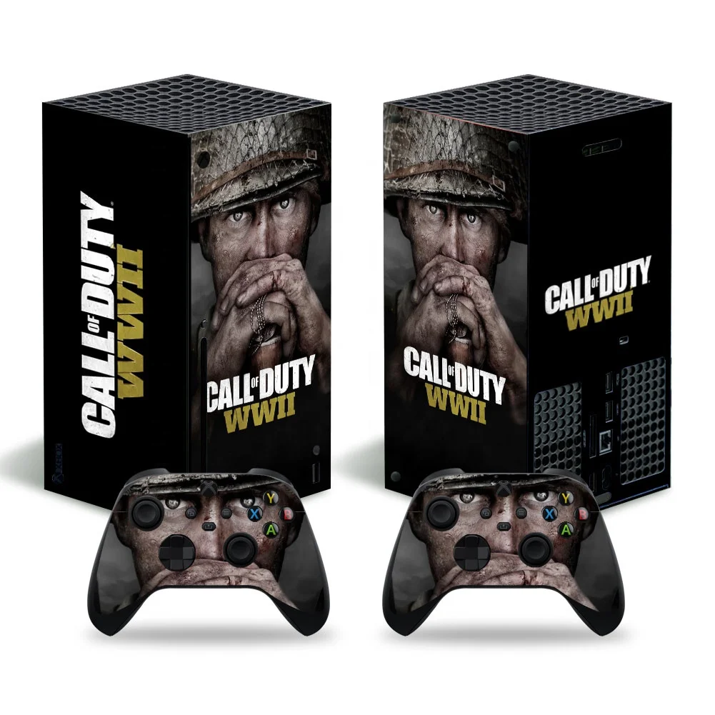 New Game Skin Sticker Decal Cover for Xbox Series X Console and 2 Controllers Xbox Series X Skin Sticker Vinyl