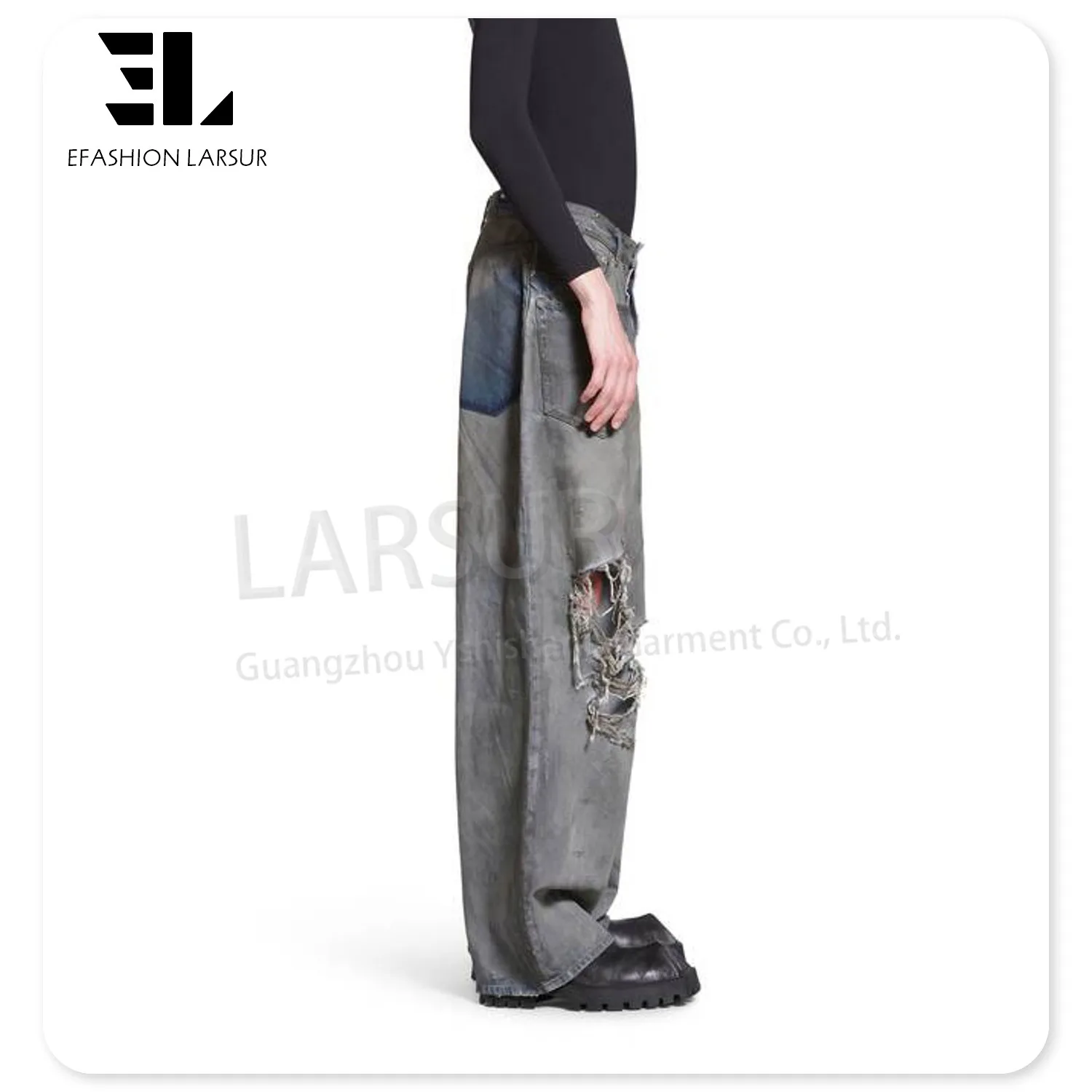 Мужские джинсовые джинсы LARSUR