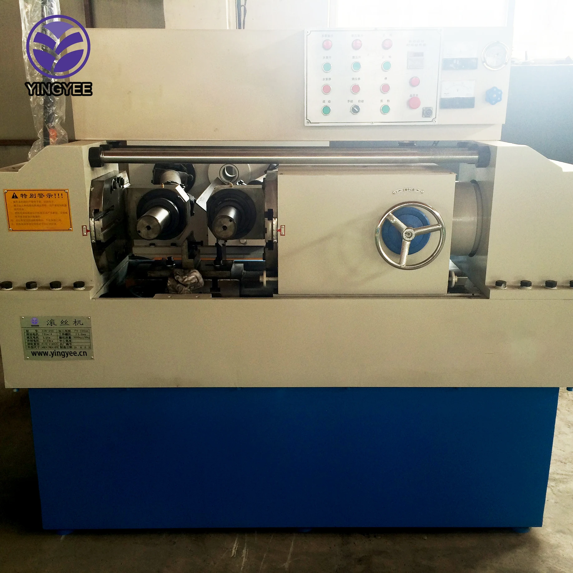 2-Axis Construction Material Making Machinery-Thread Rolling Machine