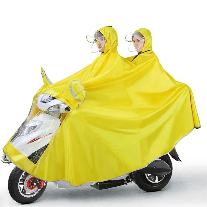 Tianwang High Quality Multifunctional Colorful Waterproof Rain Poncho for Two Person Used Adults Motorcycling