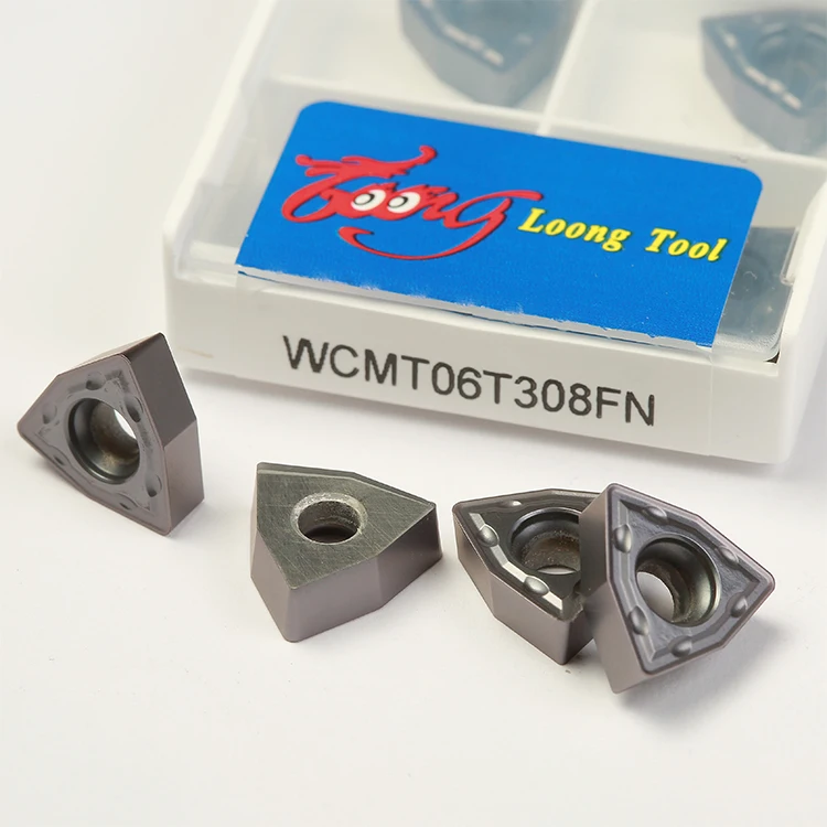 WCMX050308 carbide U drill blade CNC turning lathe blade used for nc hard alloy lathe and hard alloy WCMX06T308FN