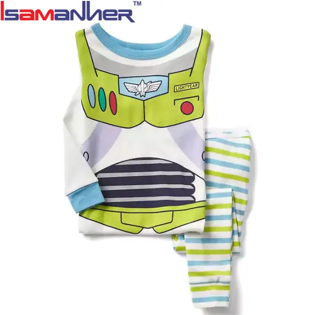 Conjunto de ropa con estampado dibujos animados para niños venta al por mayor