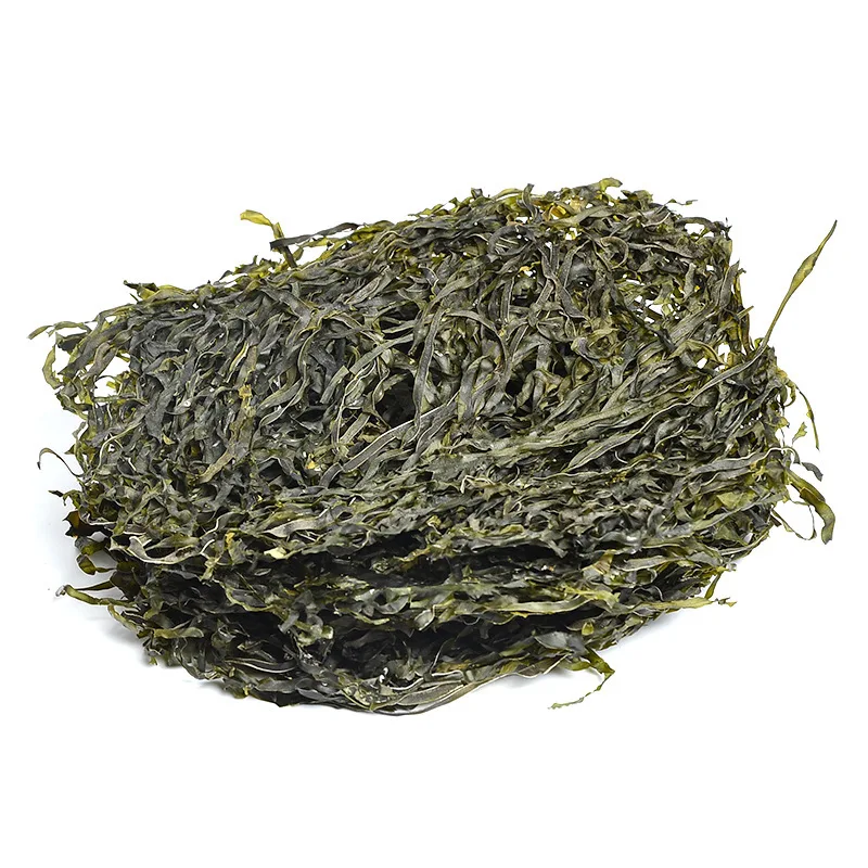 Brown sea plant algae products machine dried seaweeds kelp slice or shredded laminaria
