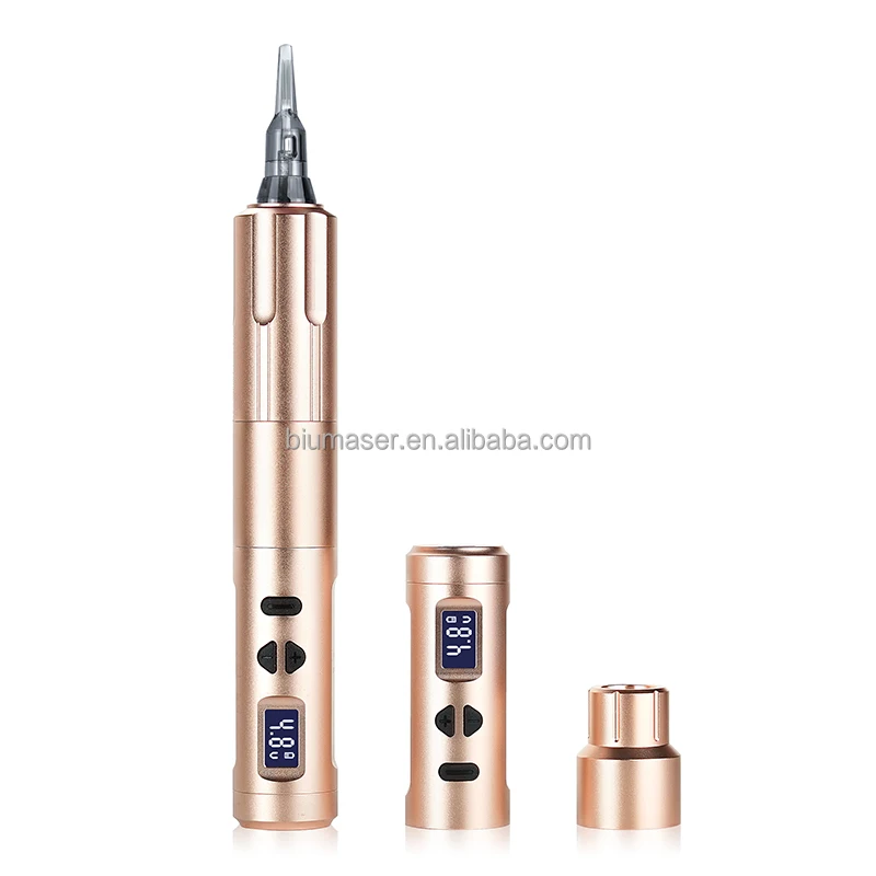 K6003 Wireless/Cordless permanent makeup Tatoo Machine - Built In Battery - Ombre Powder Brows Microblading Shading Eyeliner Lip