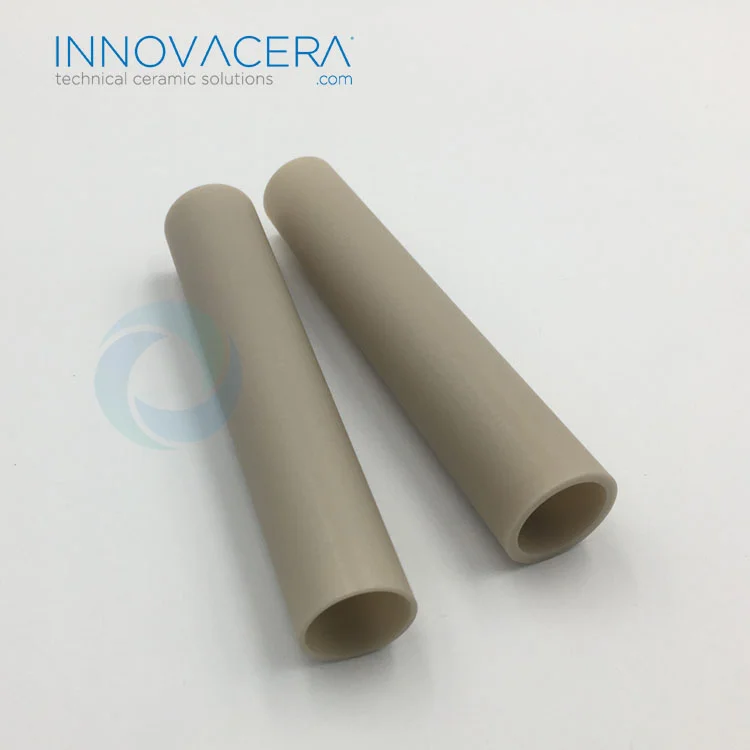 High Thermal Conductivity Aluminum Nitride ALN Ceramic Sleeve