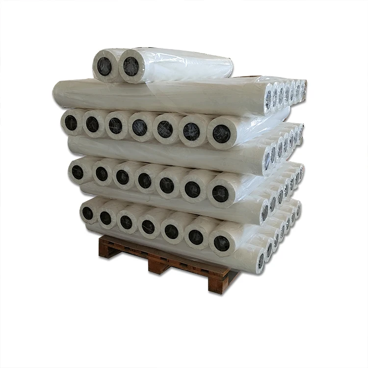 QY Wholesale Sublimation 29gsm Good Quality Jumbo Roll Thermal Transfer Printing Paper For Clothing